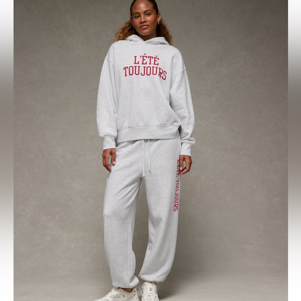 American Eagle, The Summer I Turned Pretty, Gray Cozy Sweatpants Sz XL NWT